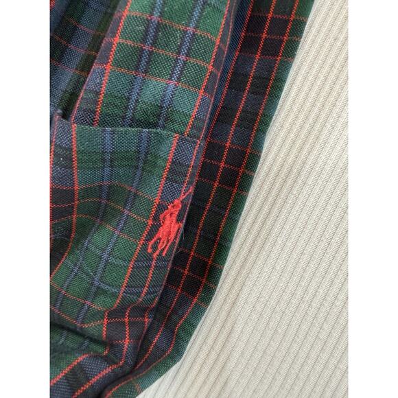 Ralph Lauren Blair Button Down Shirt Large Plaid Cotton NWT Pony Logo - Picture 4 of 5